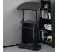 Reception Desk, Modern Front Desk and Host Ceremonial Lectern for Small Spaces, Ideal for Company Campus, Salon Spas, and Lobby