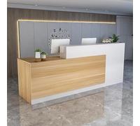 Reception Desk with Counter for Retail and Service Businesses