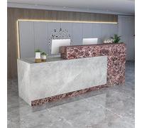 Reception Desk with Counter for Retail and Service Businesses