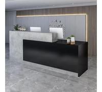 Reception Desk with Counter for Retail and Service Businesses