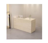 Reception Desk with Lock Wooden Counter with Drawers for Lobby Office Clinic Beauty Salon Retail 100 cm (Model B) Stylish & Functional Reception Furniture