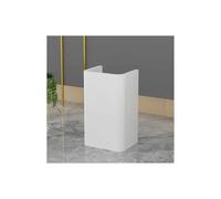 Reception Desk with Lockable Drawer and Shelves, Durable Office Welcome Counter for Front Desk and Retail Checkout