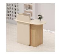 Reception Desk with Lockable Drawer Commercial Front Counter Table for Office Beauty Salon Retail Store120cm/47.2in. Stylish & Functional Reception Furniture.