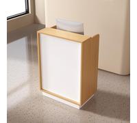 Reception Desk with Lockable Drawers - Wooden Modern Front Desk Counter,