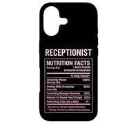 Receptionist Funny Facts Case for iPhone 17
