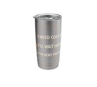 Receptionist Life Humor Admin Support Office Stainless Steel Insulated Tumbler