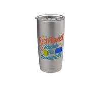 Receptionist Schedule File Communicate, Front Desk Stainless Steel Insulated Tumbler