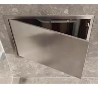 Recessed Access Door Inspection Hatch, Customizable Square/Rectangle Design for Wall/Ceiling, Fits Flush to Surfaces, Durable and Easy to Install