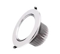 Recessed Aluminum Ultra-thin LED Downlight Modern Minimalist Embedded Ceiling Light Three Colors Optional 3-24W Bathroom Bedroom Living Room Panel Light Home Decoration Lighting Certification In