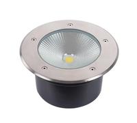Recessed Buried Lights LED Landscape Lamp IP66 Waterproof AC85-110V COB Underground Light for Garden Park Path Outdoor Landscape Lights (Red 10W)