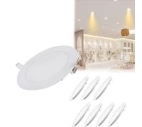 Recessed Ceiling Light 9 Inch 18W 1080LM Canless Wafer Downlight with Junction Box for Workplace (Pack of 9)