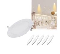 Recessed Ceiling Light 9 Inch 18W 1080LM Canless Wafer Downlight with Junction Box for Workplace (Pack of 9)