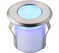 Recessed Decking IP67 Guide Light - 0.8W Blue LED - Stainless Steel