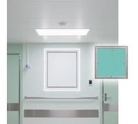Recessed Drywall Access Panel - Aluminum Frame Access Door for Wall & Ceiling - Paintable and Versatile Devise(700x700mm)