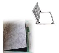 Recessed Floor Access Cover with Suction Cup Opener, Universal Fit for Indoor and Outdoor Use