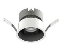 Recessed LED Downlight, Anti Glare Wall Wash Light for Living Room, No Main Light, 75mm Aperture, Modern Ceiling Light