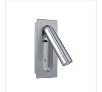 Recessed LED Reading Light - Hardwired Wall Spotlight with Hidden Switch for Night Reading in Hotels and Homes