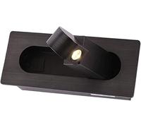 Recessed LED Reading Wall Light with Button Switch, Spotlight Hotel Engineering Bedside Sconce, Modern Interior Decorative Lamp