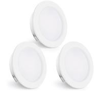 Recessed LED Spotlights 230 V 2700 K Ceiling Spotlights 55-60 mm 3 Pieces White