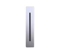 Recessed Led Stair Light 3W Motion Sensor Wall Sconce Lighting Fitting, Indoor Corner Wall Lights Step Home Decor Flush Mount Lamp, Minimalist Hallway Staircase Lights/Silver-6000/Sier 6000K