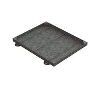 Recessed Manhole Cover 750 x 600mm Sealed & Locking Outdoor Lid Ideal for Driveways, Patios, Pavements Etc. Galvanised Steel Block Pavior- T26G3 Alternative