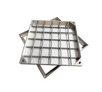 Recessed Manhole Cover and Frame for Outdoor Drainage and Inspection