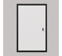 Recessed Metal Access Panels for Fire Fighting Pipeline, Lockable Plumbing Access Panel for Attic, Paintable Aluminum Plumbing Access Door, Easy-to-Install(A,30 X 60cm/12 x 24 in)