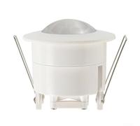 Recessed PIR Ceiling Occupancy Motion Sensor Light Switch 110-240V with 360° Detection and 6m Range for Energy Saving