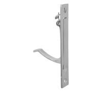 Recessed Pocket Door Pull Handle Stainless Steel Hidden Finger Pull | Flush Edge Design, Spring Loaded Mechanism, Silver Finish, for Sliding and Pocket Doors