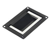 Recessed Pull Handle Zincs Alloy Panel Folding Box Concealed Resistant Hardware Recessed Pull