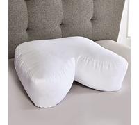 Recessed Side Sleeper Pillow - Neck, Shoulder & Spine Support Orthopaedic Comfortable Deeply Padded Sleeping Bed Pillow with Machine Washable Pillowcase - H16.5 x W52 x D40cm