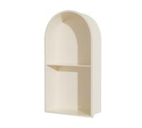 Recessed Stainless Steel Shower Niche - Waterproof Storage Shelf for Bathroom, Wet Room Alcove, Shampoo & Toiletry Organizer, 35x70x15CM - Stylish &