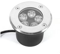 Recessed Underground Light, LED Waterproof Landscape Light For Garden, Fountain Pond, Courtyard, White Light
