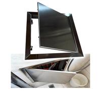 Recessed Wall Access Door, Flush Mount Inspection Hatch Gate for Electrical Plumbing, Push to Open Drywall Hole Cover Plate with Click Function for Home Hotel(26x56cm/10x22)
