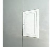 Recessed Wall Access Door，White Access Panel Large Metal Inspection Hatch Gate 24"×24" 36"×36" Aluminum Frame Hole Cover for Ceilings，Electrical，Plumbing，Drywall
