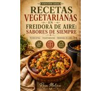 Recetas Vegetarianas en Freidora de Aire: Sabores de Siempre: 70 recetas vegetarianas caseras y fáciles para freidora de aire, con sabor de toda la vida