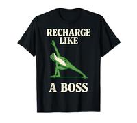 Recharge Like A Boss Mindfulness Affirmation T-Shirt