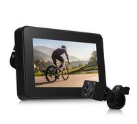Rechargeable 1080P Bicycle Rear View Camera with 4 3 Color Night Vision 150 Wide Angle 360 Adjustable Bracket Waterproof Rearview System for Mountain Road Bikes