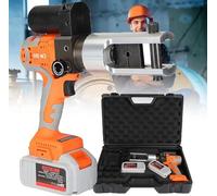 Rechargeable 18V Hydraulic Wire Crimping Tool Battery Powered for 10-300mm² Copper Aluminum Terminals Portable Professional Electric Cable Crimper