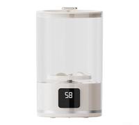 Rechargeable 3000MAh Cordless Mini Washing Machine For Delicates And Underwear, Portable ABS Laundry Cleaner With 1L Capacity And 15000 RPM Motor, Ideal For Travel(White)