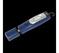 Sealey LED3602B Rechargeable 360° Inspection Light 4W & 3W Smd Led Blue Lithium-Ion