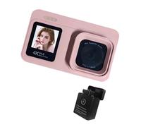 Rechargeable 4K Digital Camera 64MP Resolution Double Display 18x Zooming Portable For Teens Outdoor Activity Digital Camera Zooming