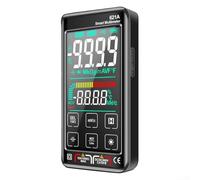 Rechargeable 621A Digital Multimeter With True RMS And Auto Range Selection, 9999 Counts For Precise Electrical Measurement Applications(red)
