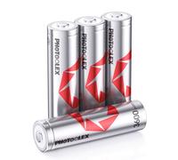 Rechargeable AA Batteries (Pack of 4), Lithium Battery 3600mWh High Capacity Rechargeables Batteries 1600+ Cycles Long Lasting Rechargeable Double A Battery for Blink Xbox