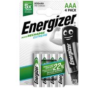 Rechargeable AAA Batteries Energizer Extreme AA HR03 800mAh x 4 Latest Gen