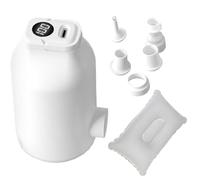 Rechargeable Air Pump,4500Pa Rechargeable Portable Digital Display,Pool Inflatable Pump - for Blow Up Beds Pool Floats Swim Rings Vacuum Bags Camping Beach Travel