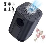Rechargeable Air Pump - Pool Floats Inflation Device, Fast Inflate Deflate | Portable Electric Balloon Inflator, Compact Vacuum Storage Bag Suction Pump for Air Mattress Air Bed