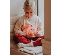 Rechargeable Apple night light red