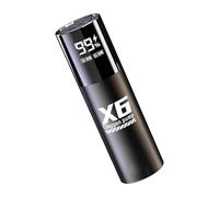 Rechargeable Aquarium Air Pump - 2400mAh Portable Oxygen Bubbler For Fish Tank | USB Battery Powered Aerator With Outlets | 5W, 4.2V, 1.69x6.69 Inches, 270g, Includes 2 Air Stones