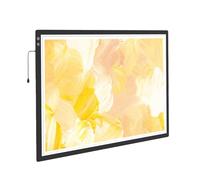 Rechargeable Artist A3/ A4/A2/ A5 Light Table, Ultra-Thin Portable Light Box 3-Color Modes 6 Levels Dimming, Drawing Board Backlight Led Light Panel for Sketching,Drawing,Tracing and Diamond Art